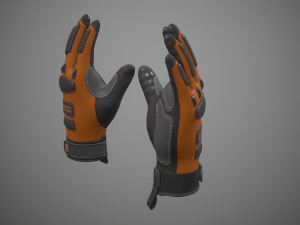 work gloves 3D 모델