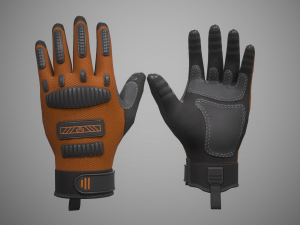 work gloves 3D 모델