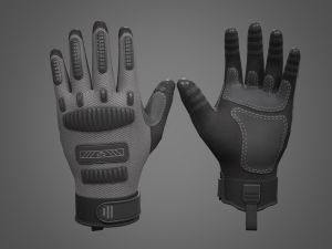 work gloves 3D 모델