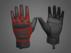 work gloves 3D Model