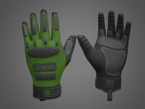 work gloves 3D 모델