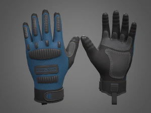 work gloves 3D Model