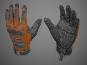 work gloves 3D 모델