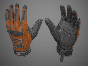 work gloves 3D Model