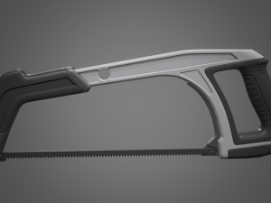 hacksaw Model 3D