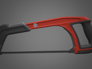 hacksaw Model 3D