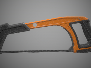hacksaw Model 3D
