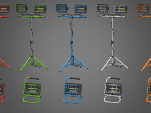 halogen lamp Modelo 3D