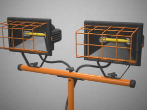 halogen lamp Modelo 3D
