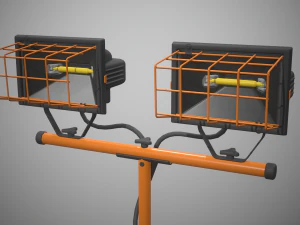 halogen lamp 3D Model