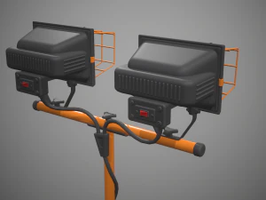 halogen lamp 3D Model