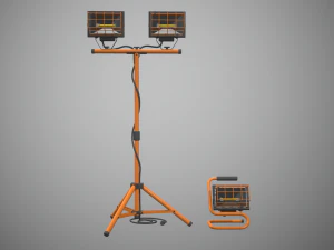 halogen lamp 3D Model