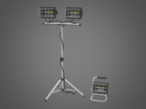 halogen lamp Modelo 3D