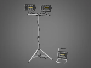 halogen lamp 3D Model