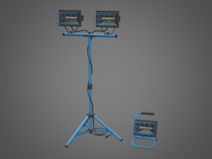 halogen lamp Modelo 3D