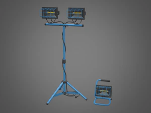 halogen lamp 3D Model