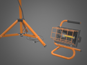 halogen lamp Modelo 3D