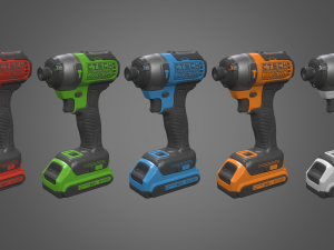 impact driver 3D Модель