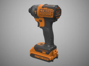 impact driver 3D Model