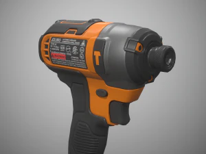 impact driver 3D Model