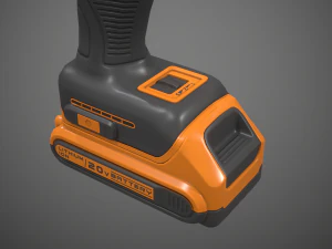 impact driver 3D Model