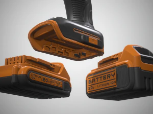 impact driver 3D Model