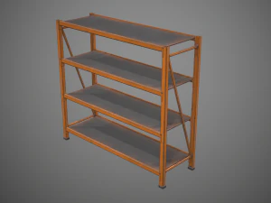 industrial shelf 3D Model