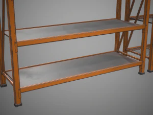 industrial shelf 3D Model