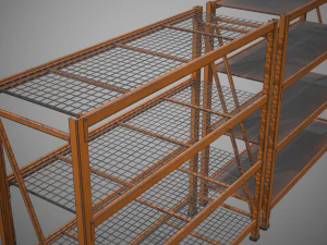industrial shelf 3D Model