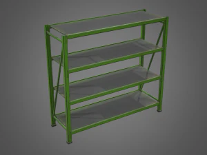 industrial shelf 3D Model