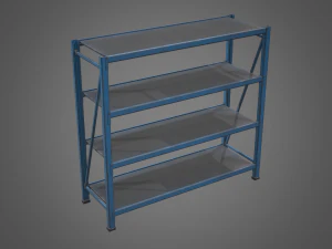 industrial shelf 3D Model