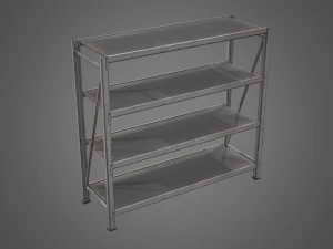 industrial shelf 3D Model