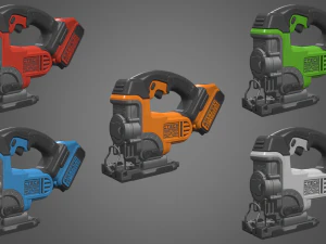 seghetto alternativo alimentato a batteria Modello 3D