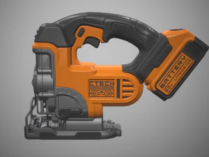 seghetto alternativo alimentato a batteria Modello 3D