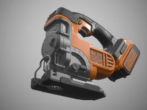 seghetto alternativo alimentato a batteria Modello 3D