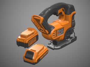 jigsaw battery powered Modèle 3D