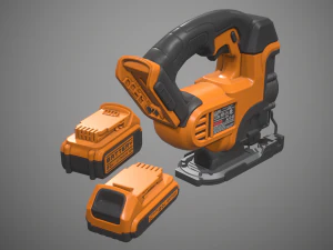 seghetto alternativo alimentato a batteria Modello 3D