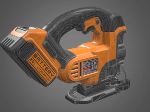 seghetto alternativo alimentato a batteria Modello 3D