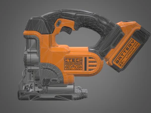 seghetto alternativo alimentato a batteria Modello 3D