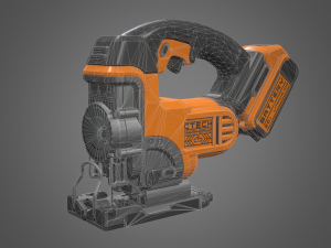 jigsaw battery powered Modèle 3D