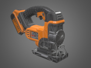 jigsaw battery powered Modèle 3D