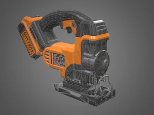 seghetto alternativo alimentato a batteria Modello 3D