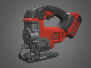 jigsaw battery powered Modèle 3D