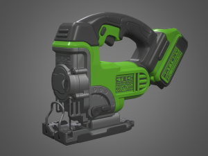jigsaw battery powered Modèle 3D
