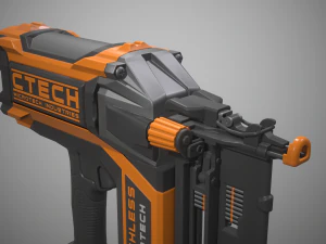 nail battery powered 3D Model