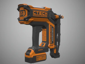 nail battery powered 3D Model