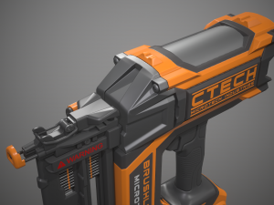 nail battery powered 3Dモデル