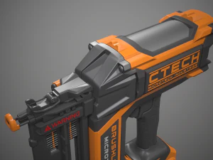 nail battery powered 3D Model