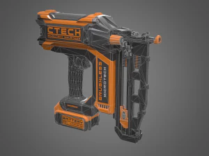 nail battery powered 3D Model