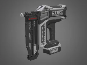 nail battery powered 3D Model